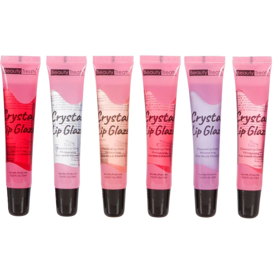 6 PC CRYSTAL LIP GLAZE
