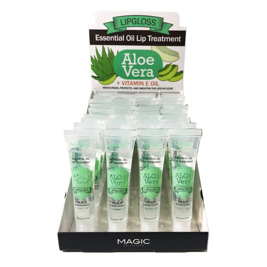 1 PC ALOE VERA ESSENTIAL OIL LIP GLOSS