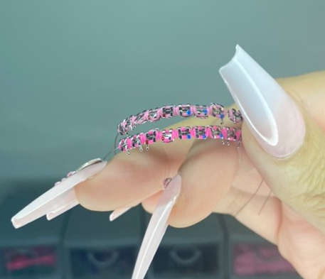 💞 Pink Princess Braces Top & Bottom Set