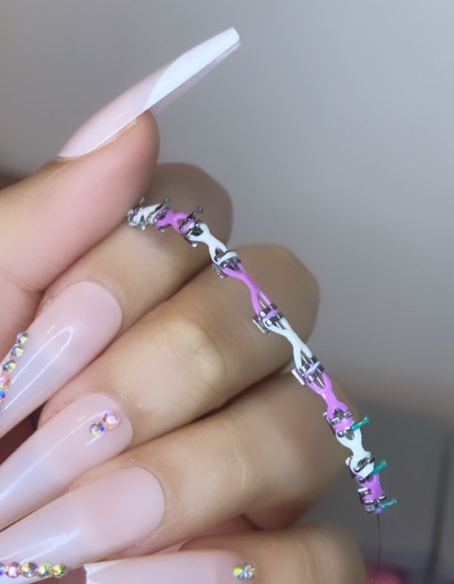 🌈 Tie Dye Collection ( PURPLE AND WHITE )