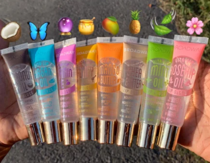 8pc Pack Set Lip Oil Glosses by Kiss Cosmetics (All Flavors)